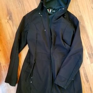 Coat spring-automn, black